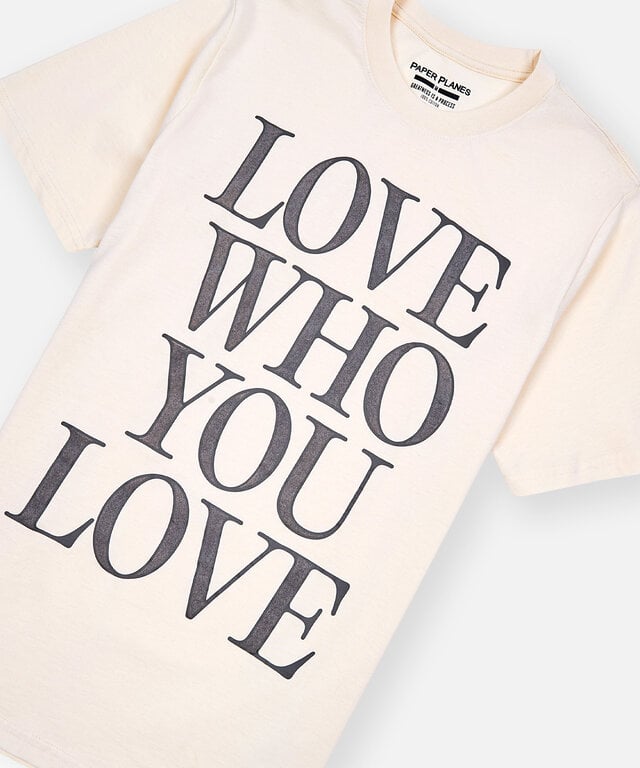 Paper Planes Paper Planes Love Who You Love Tee