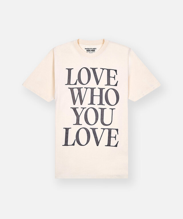 Paper Planes Paper Planes Love Who You Love Tee