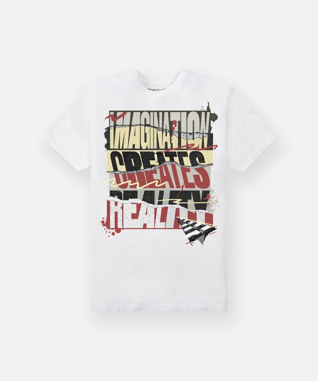 Paper Planes Paper Planes Imagination Creates Reality Tee