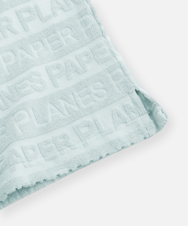 Paper Planes Paper Planes Beachfront Terry Cloth Button Down Shirt
