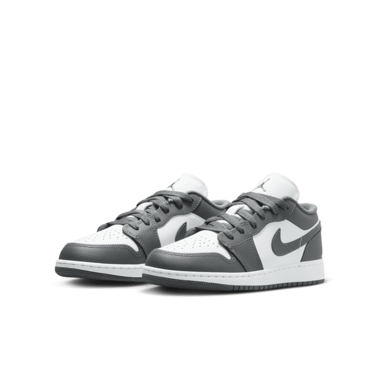 GS Air Jordan 1 Low 'Iron Grey/Summit White|553560-044|Top