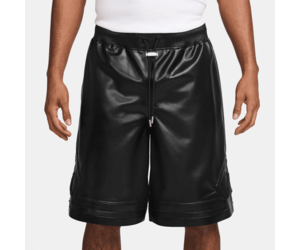 Air Jordan Vegan Leather Diamond Shorts 'Black|HV0077-010