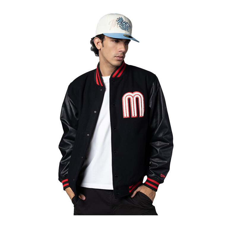 New Era New Era Mexico Pre Lined Bomber Jacket