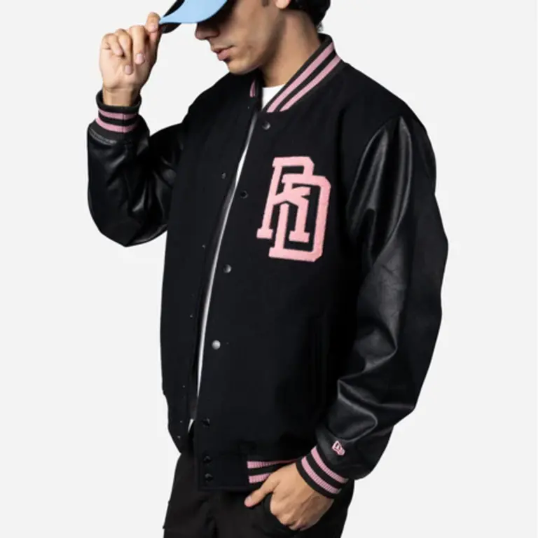 New Era New Era Dominican Republic Pre Lined Bomber Jacket