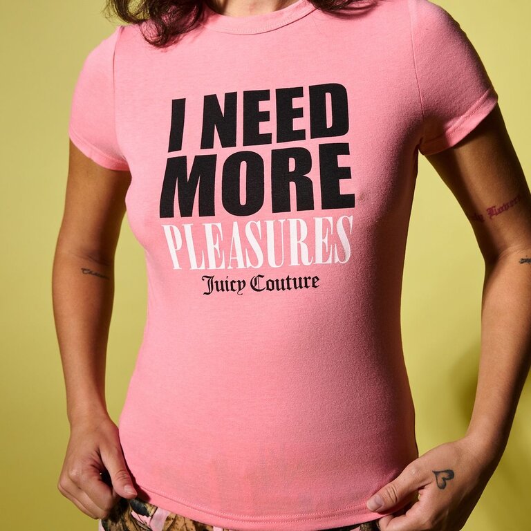 Pleasures Wmns Pleasures x Juicy Couture Baby Tee