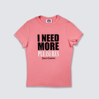 Pleasures Wmns Pleasures x Juicy Couture Baby Tee