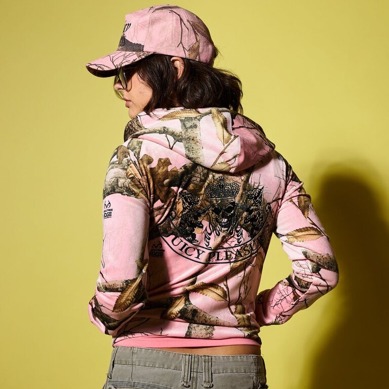 Pleasures Wmns Pleasures x Juicy Couture Realtree Velour Hoodie