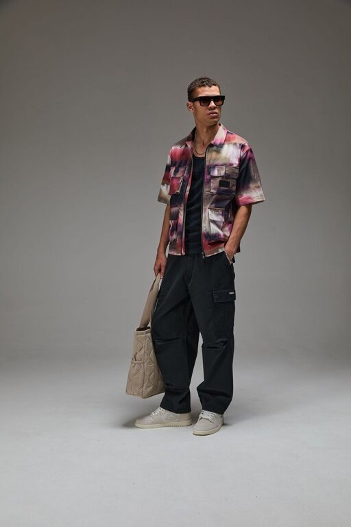 Criminal Damage Criminal Damage Photo Print Zip Shirt