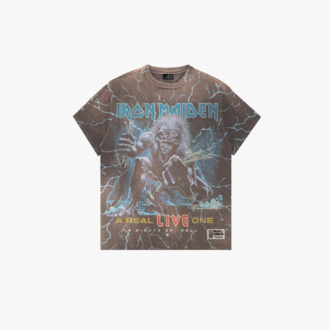 Represent Represent Iron Maiden x A Real Live One Tee