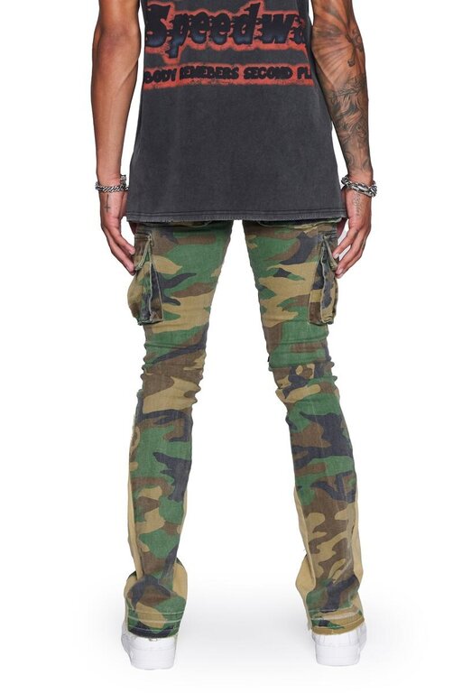 Valabasas Valabasas Commander Stacked Flare Jean