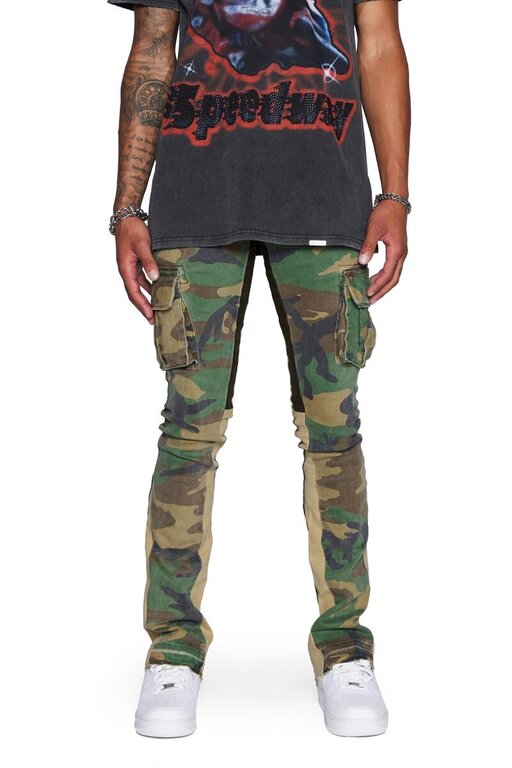 Valabasas Valabasas Commander Stacked Flare Jean