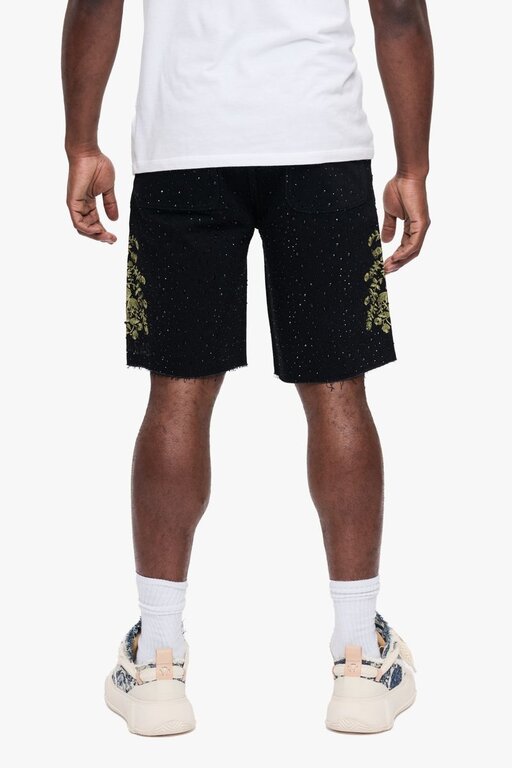 Valabasas Valabasas Written Denim Shorts