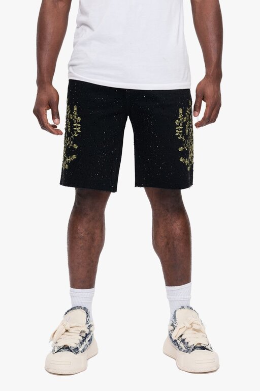 Valabasas Valabasas Written Denim Shorts