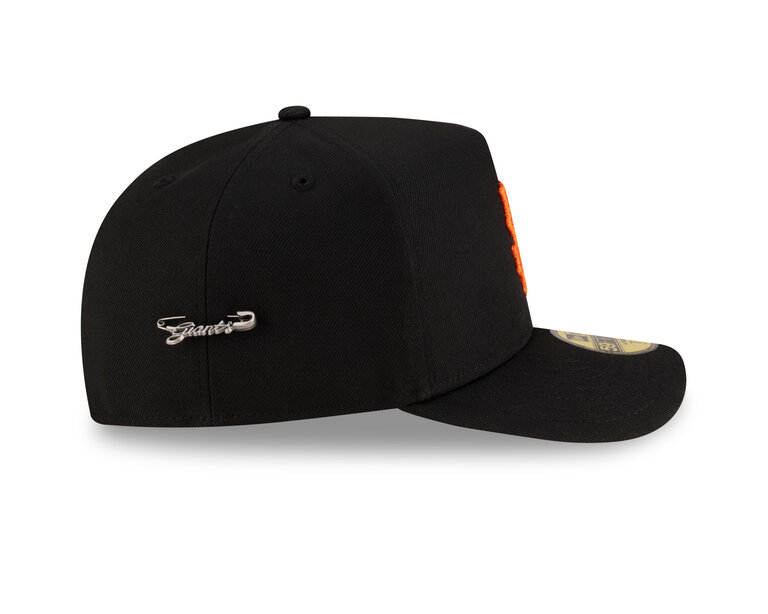 New Era New Era 5950 San Francisco Giants Script Safety Pin Fitted Hat