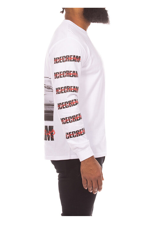 Icecream Icecream Luggage Long Sleeve Knit Tee