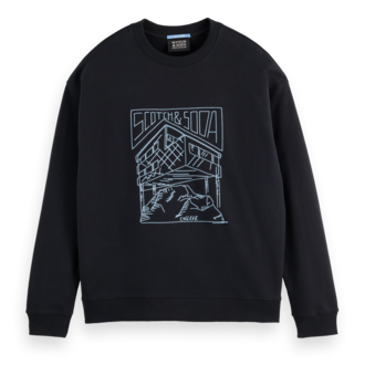 Scotch & Soda S&S Chest Logo Sweatshirt