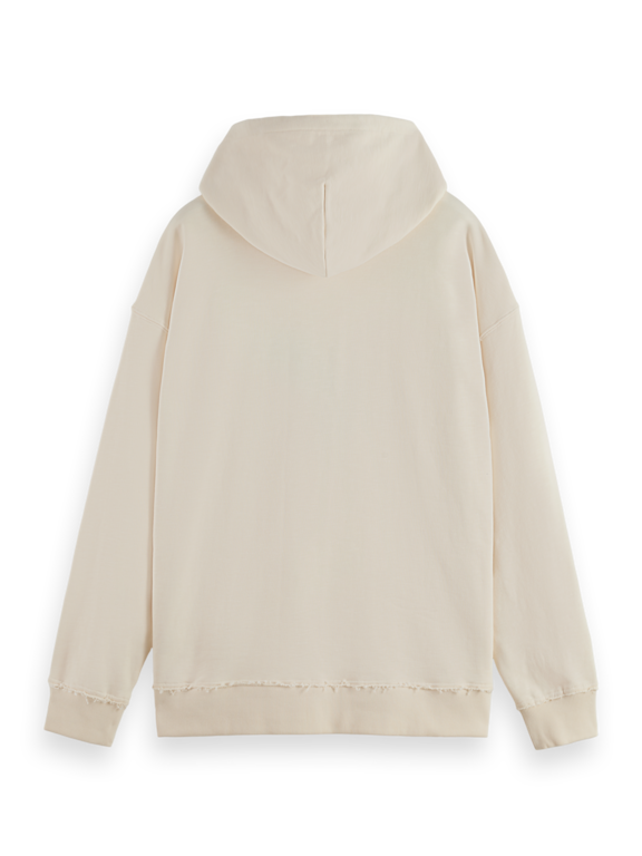 Scotch & Soda S&S Loose Fit Embroidered Artwork Hoodie