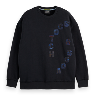 Scotch & Soda S&S Loose Fit Applique Sweatshirt