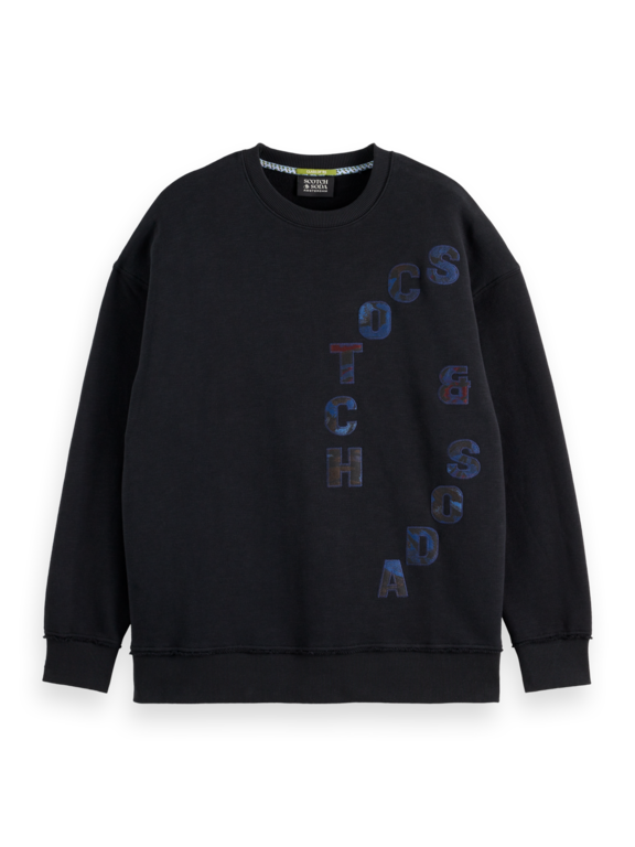 Scotch & Soda S&S Loose Fit Applique Sweatshirt