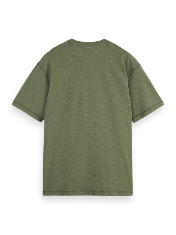 Scotch & Soda S&S Relaxed Fit Patchwork Pocket Tee