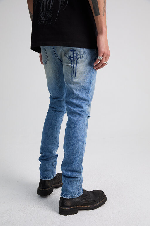 RTA RTA Blue Haze Triple Cross Bryant Denim