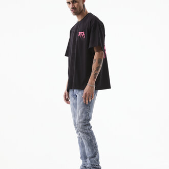 RTA RTA Graffiti Pink Colin Tee