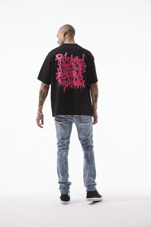 RTA RTA Graffiti Pink Colin Tee