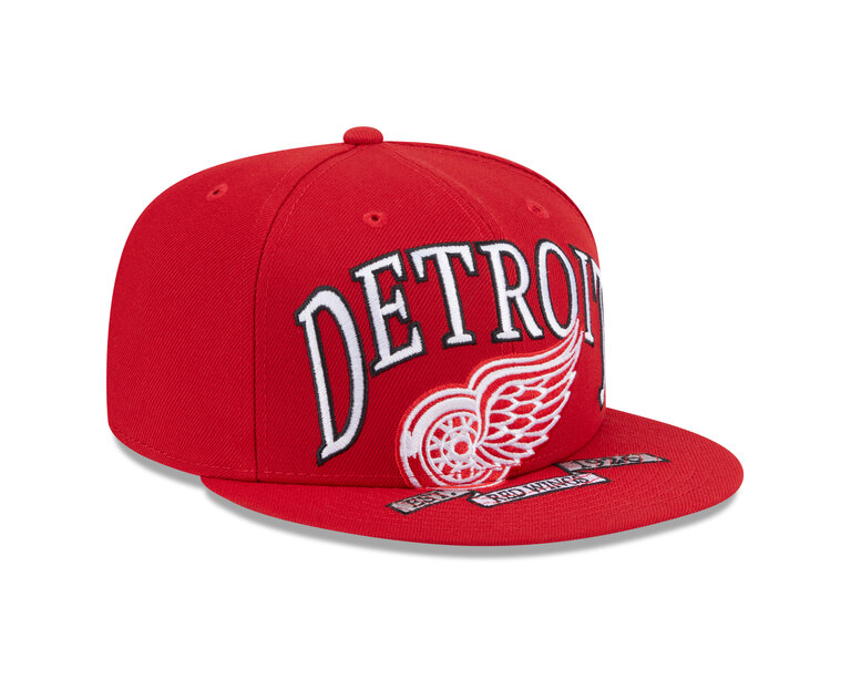 New Era New Era 5950 Detroit Red Wings Oversized Fitted Hat