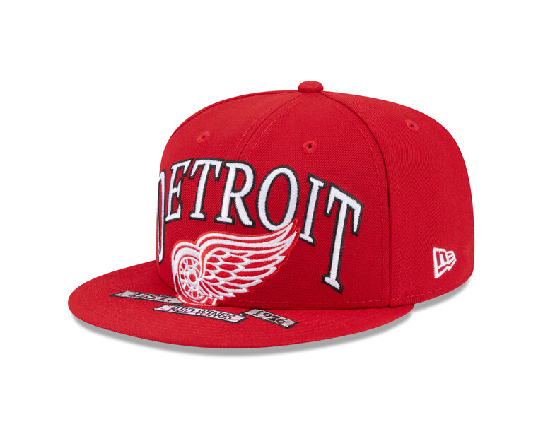 New Era New Era 5950 Detroit Red Wings Oversized Fitted Hat