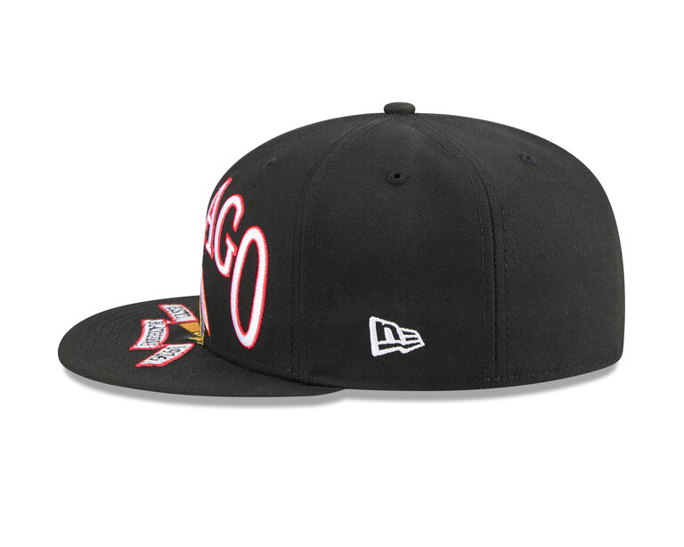 New Era New Era 5950 Chicago Blackhawks Oversized Fitted Hat