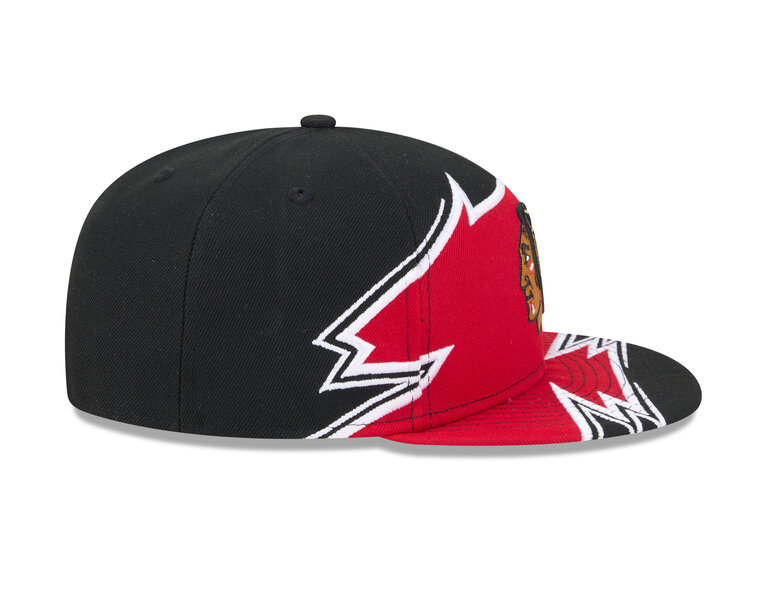 New Era New Era 5950 Chicago Blackhawks Break Fitted Hat