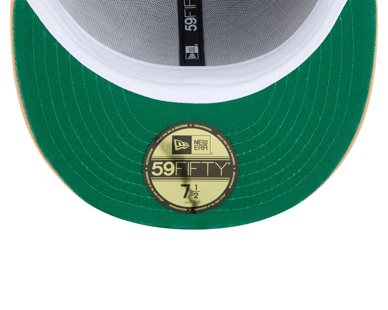 New Era New Era 5950 Chicago Blackhawks Leather Visor Fitted Hat