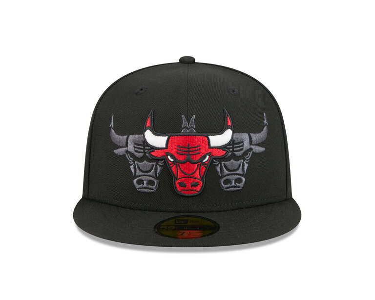 New Era New Era 5950 Chicago Bulls Tri Hit Fitted Hat