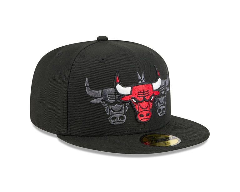 New Era New Era 5950 Chicago Bulls Tri Hit Fitted Hat