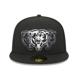 New Era New Era 5950 Chicago Bears Tri Hit Fitted Hat