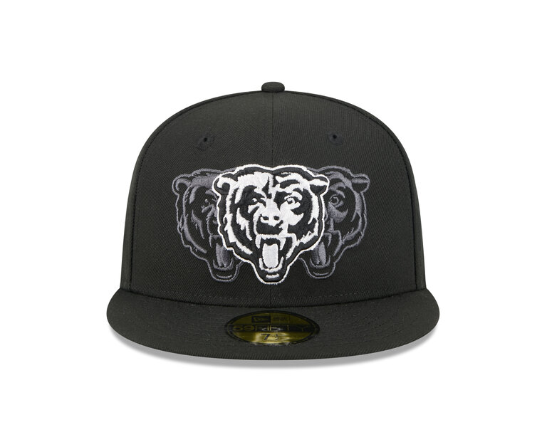 New Era New Era 5950 Chicago Bears Tri Hit Fitted Hat