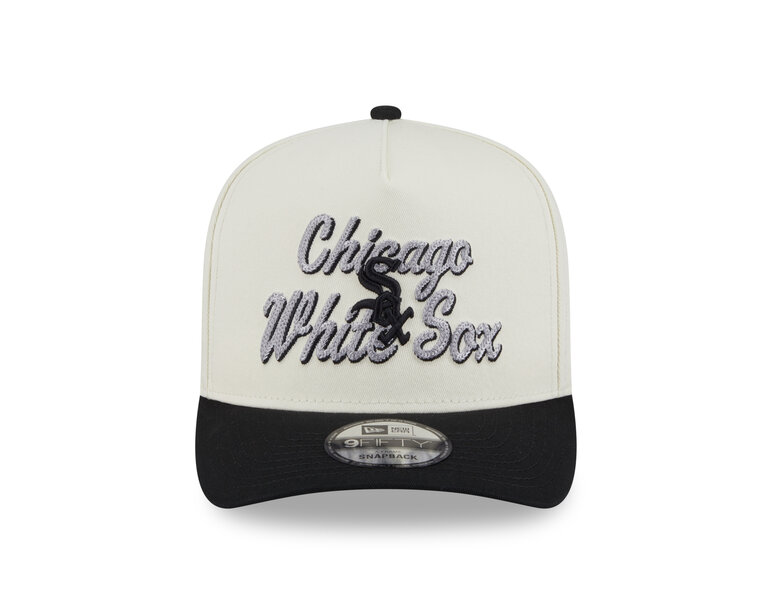 New Era New Era 950 A-Frame Chicago White Sox Chainstich Snapback Hat