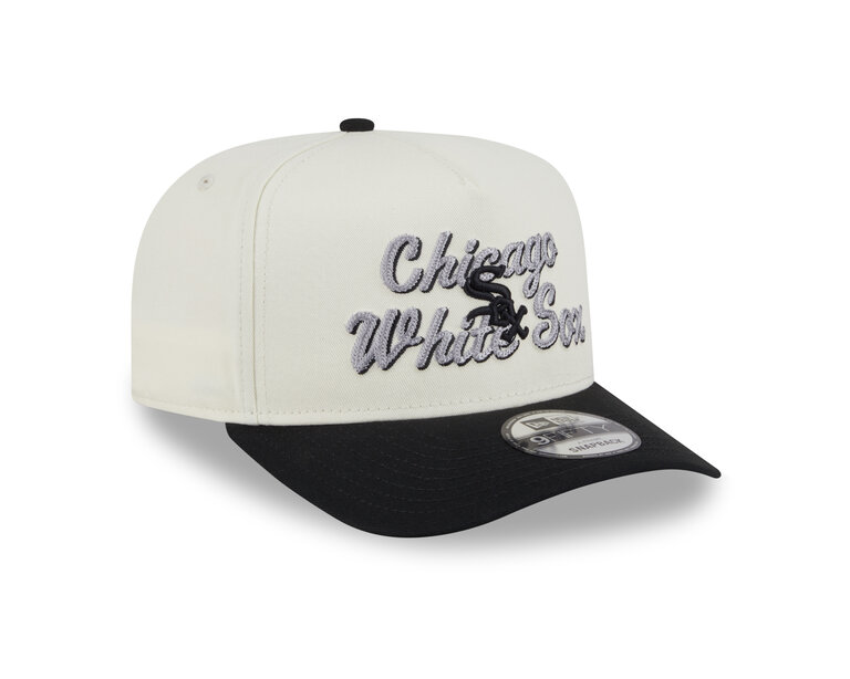 New Era New Era 950 A-Frame Chicago White Sox Chainstich Snapback Hat