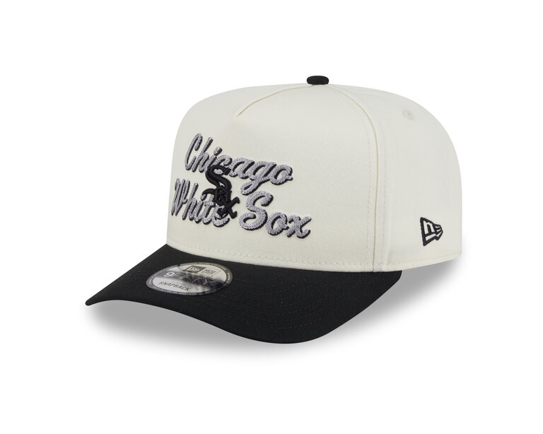 New Era New Era 950 A-Frame Chicago White Sox Chainstich Snapback Hat