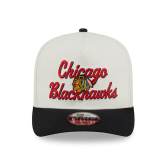 New Era New Era 950 A-Frame Chicago Blackhawks Chainstich Snapback Hat
