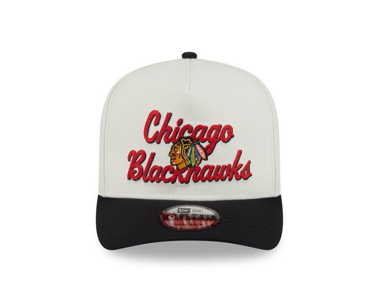 New Era New Era 950 A-Frame Chicago Blackhawks Chainstich Snapback Hat