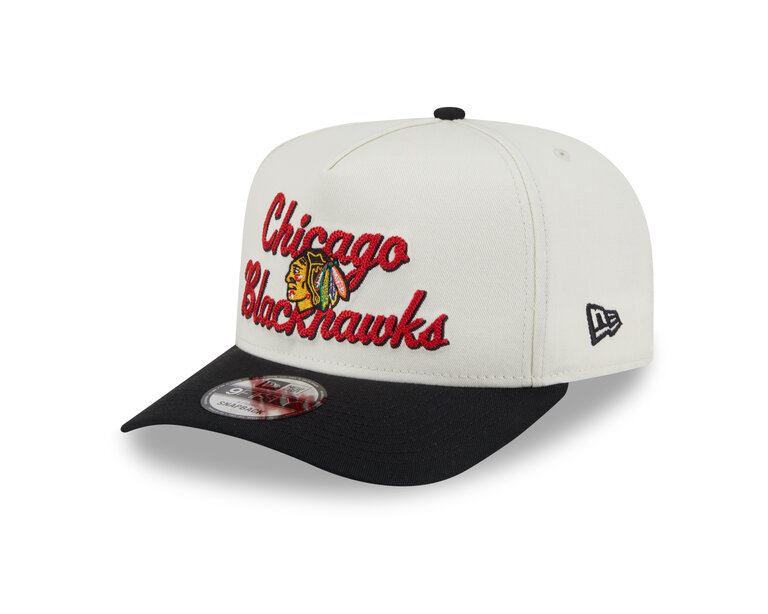 New Era New Era 950 A-Frame Chicago Blackhawks Chainstich Snapback Hat