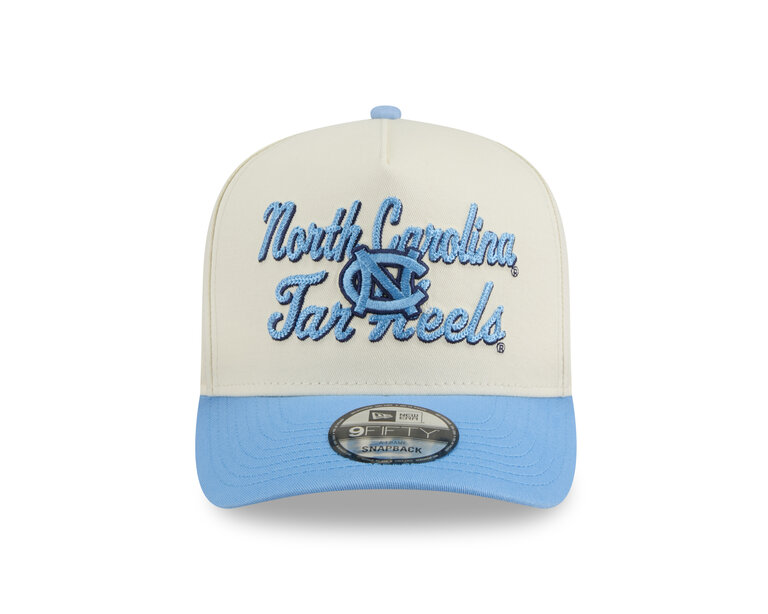 New Era New Era 950 A-Frame North Carolina Tarheels Chainstich Snapback Hat