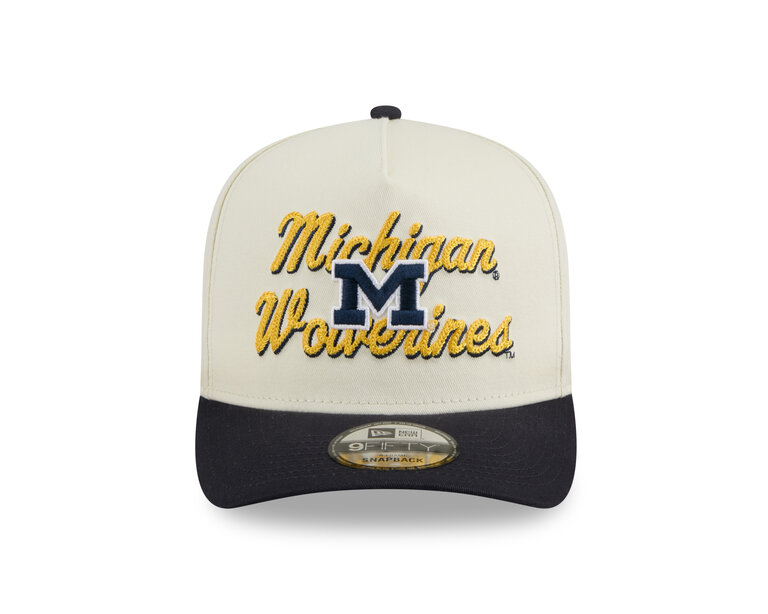New Era New Era 950 A-Frame Michigan Wolverines Chainstich Snapback Hat