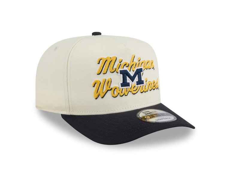 New Era New Era 950 A-Frame Michigan Wolverines Chainstich Snapback Hat
