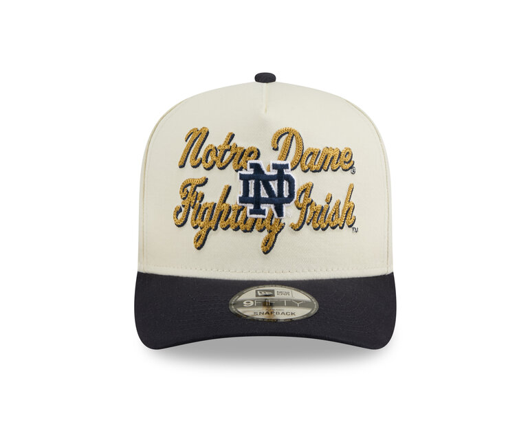 New Era New Era 950 A-Frame Notre Dame Fighting Irish Chainstich Snapback Hat
