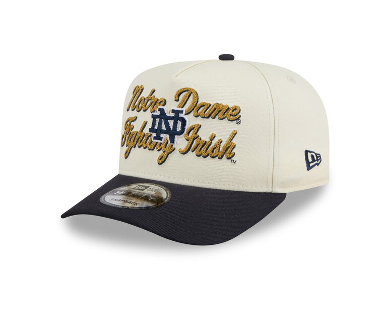 New Era New Era 950 A-Frame Notre Dame Fighting Irish Chainstich Snapback Hat