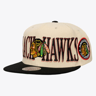 Mitchell & Ness M&N NHL Chicago Blackhawks Across The Board Snapback