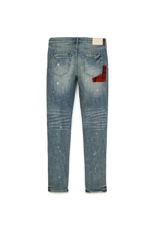 Purple Brand Purple Brand Skinny Plaid Patch