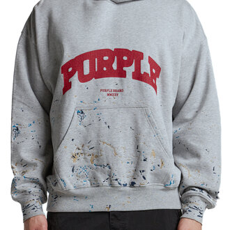 Purple Brand Purple Brand Midweight Fleece Pullover Hoodie